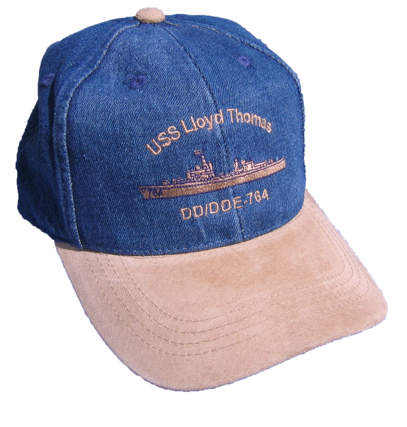 Port Authority® – Two-Tone Brushed Denim Cap with Suede Visor – USS Lloyd  Thomas Reunions